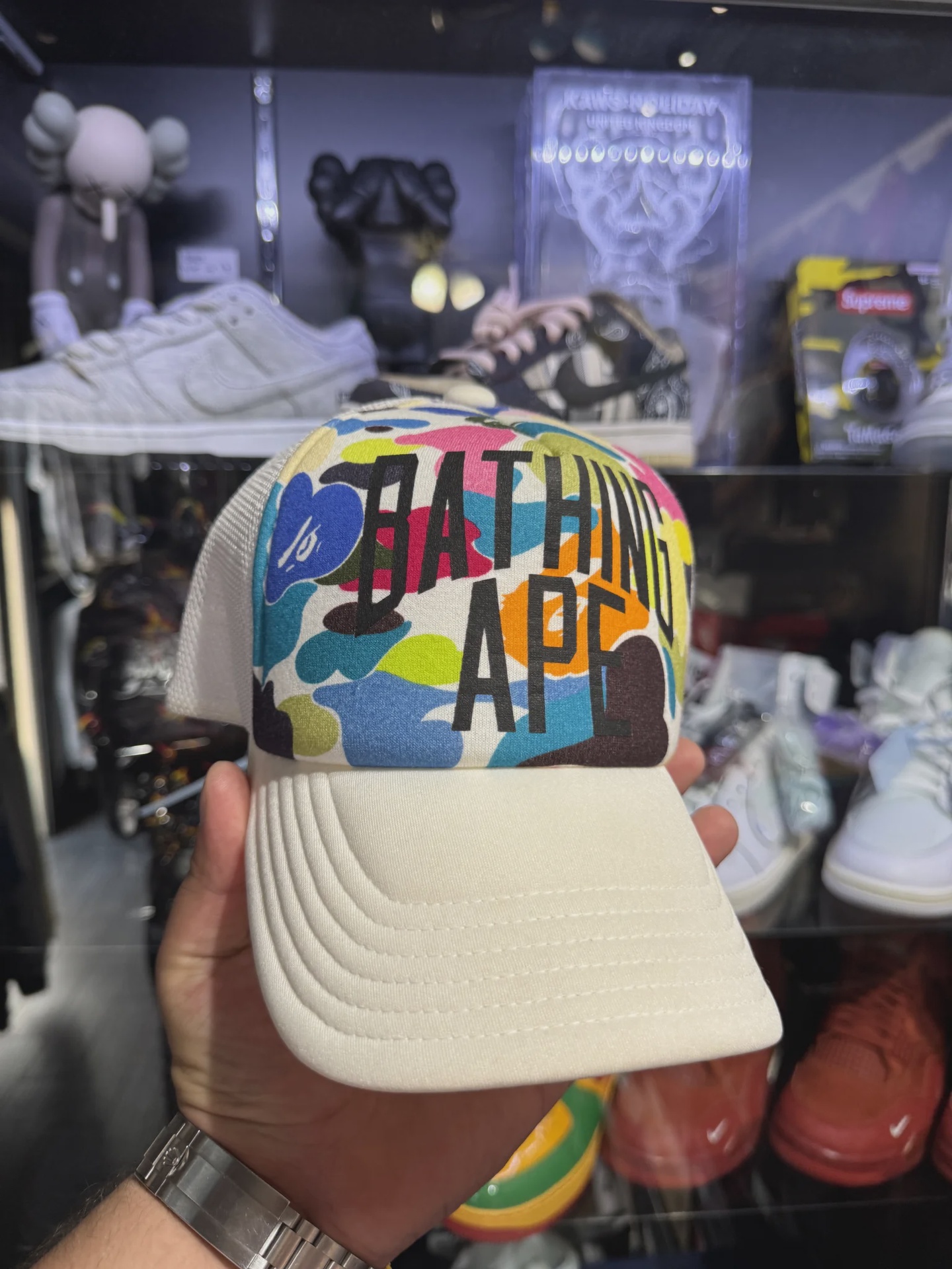 BAPE Bape Trucker - Size One Size
