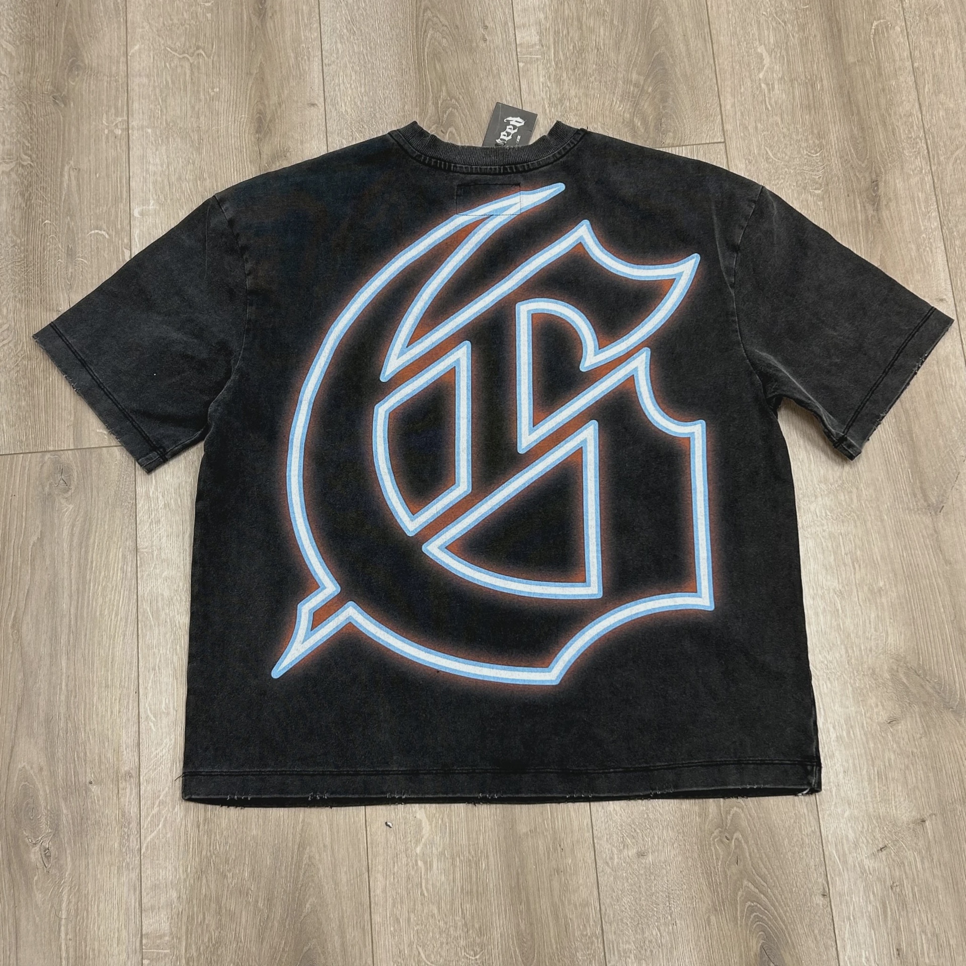 Godspeed Drive In T-shirt Black Wash  • Brand New [3841] 3