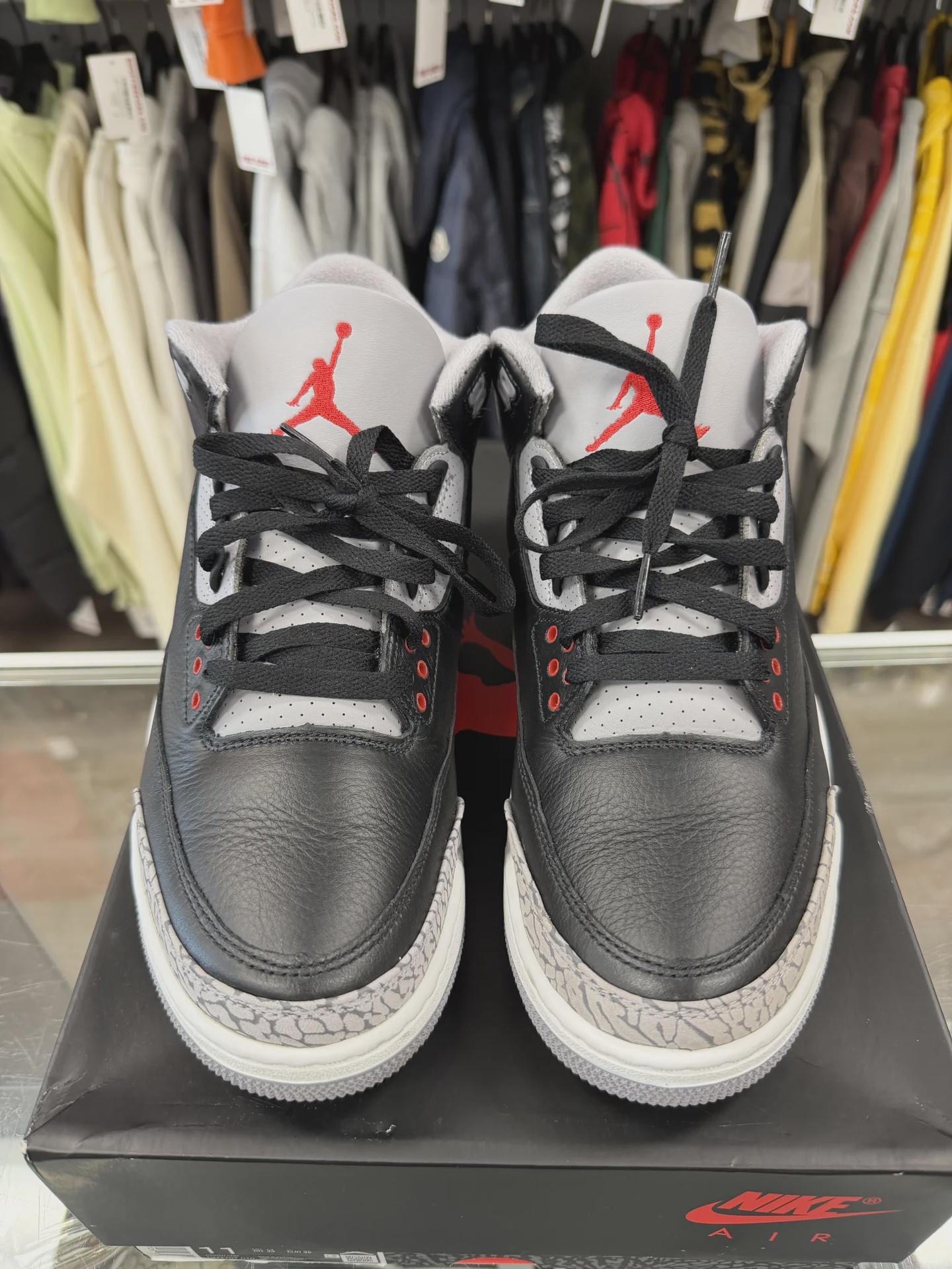 Air Jordan 3 Retro Original Black Cement (2024) • Pre-Owned [2185] - photo 5