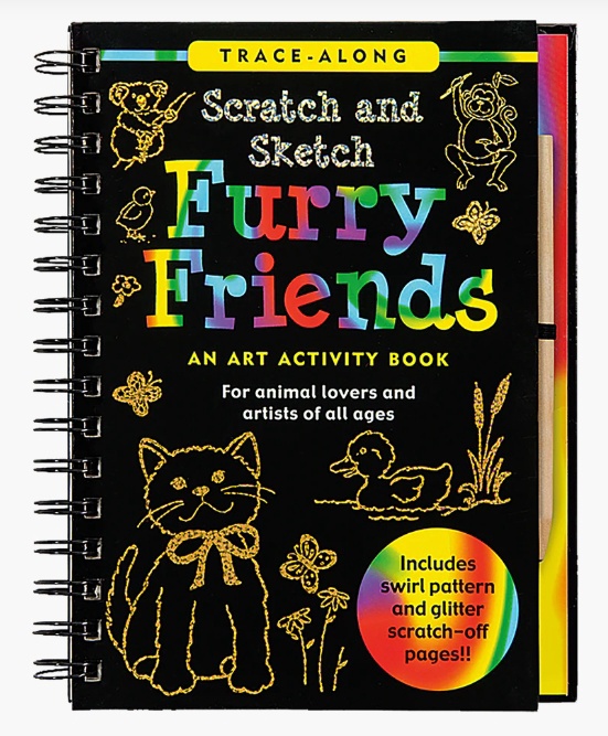 Scratch - Sketch Art Activity Book (D)