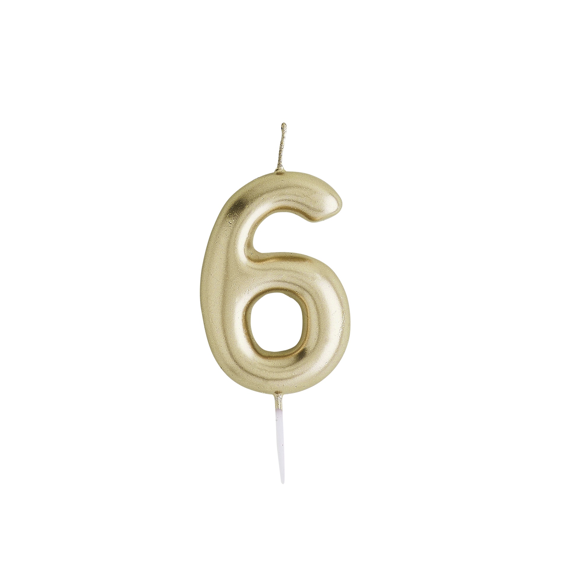 Hootyballoo - Gold Number Candle