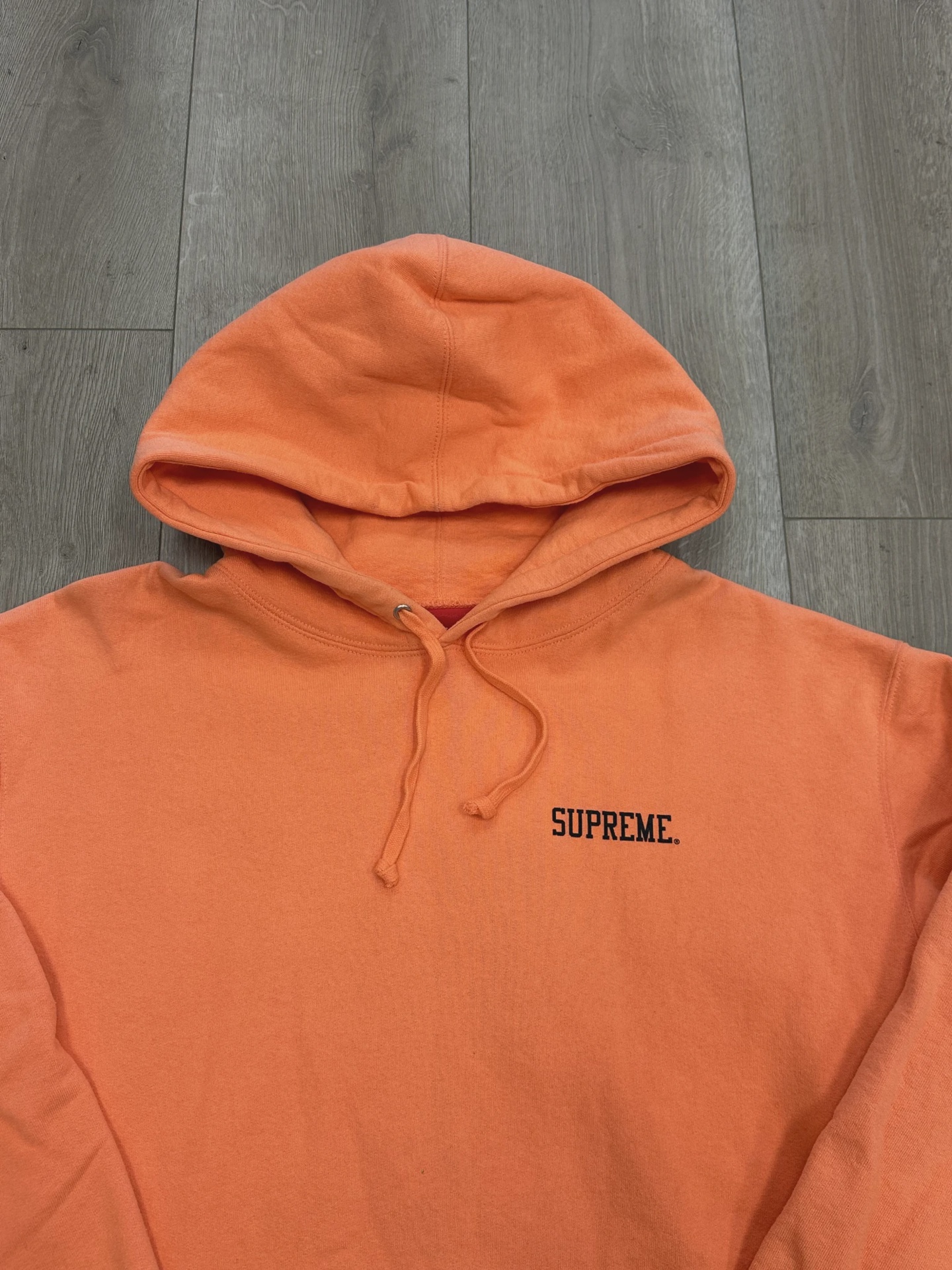 Supreme Ralph Steadman Skull Hooded Sweatshirt 'Apricot' • Pre-Owned [9138] 2