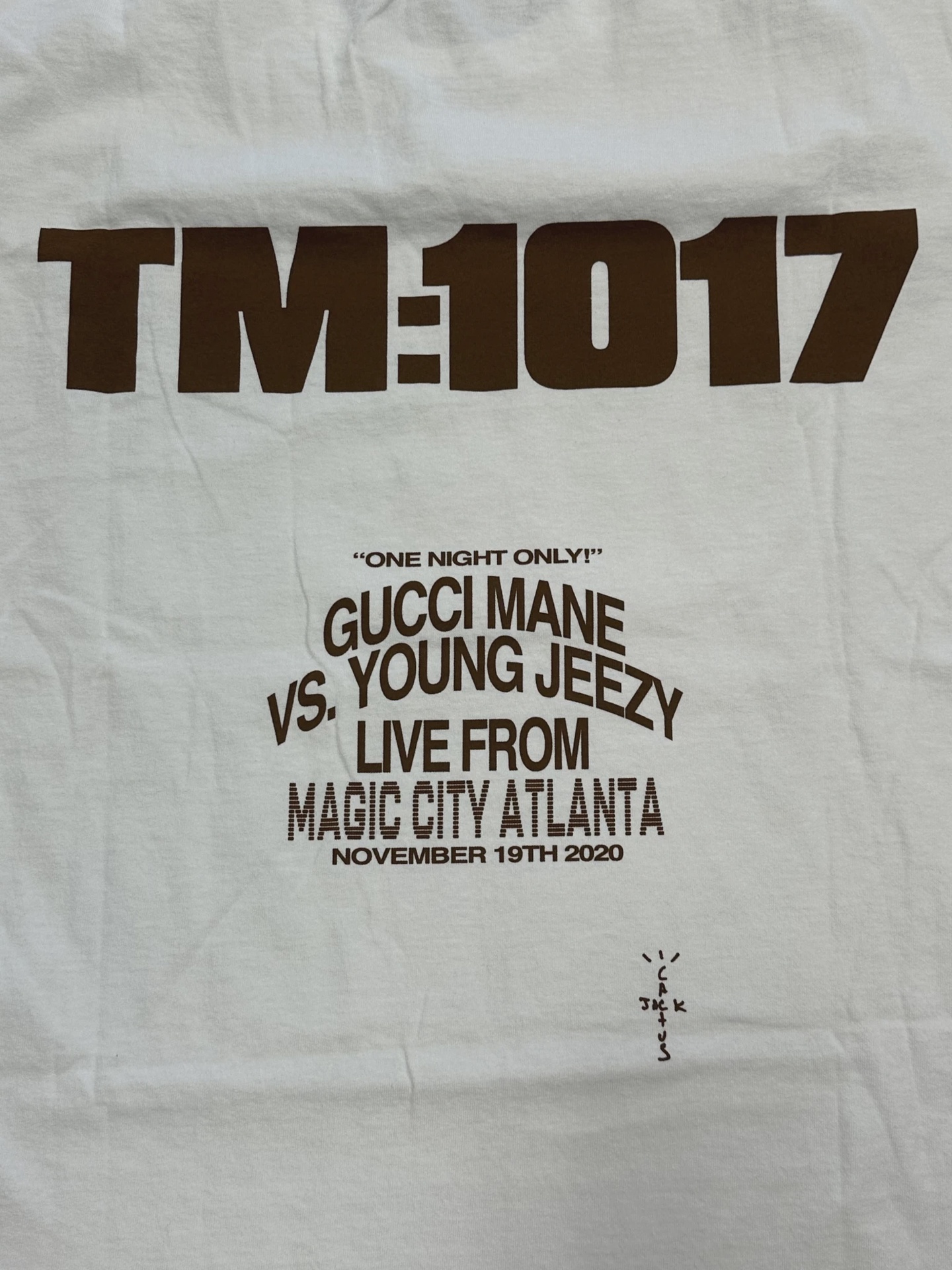 Travis Gucci tee • New [5958] 2