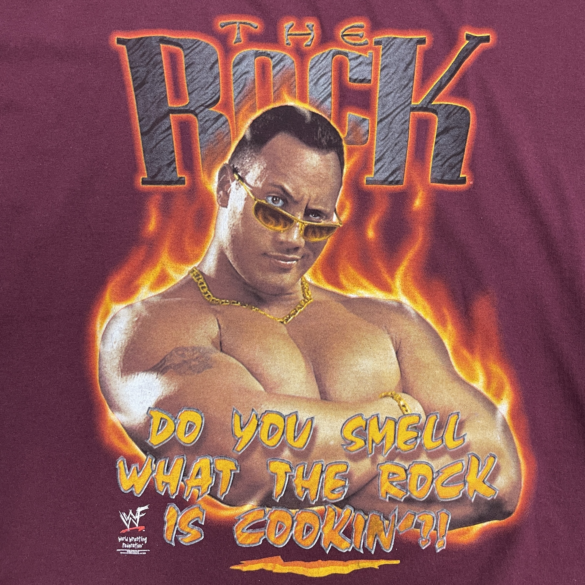 Vintage WWF The Rock T Shirt - Pre-Owned 2