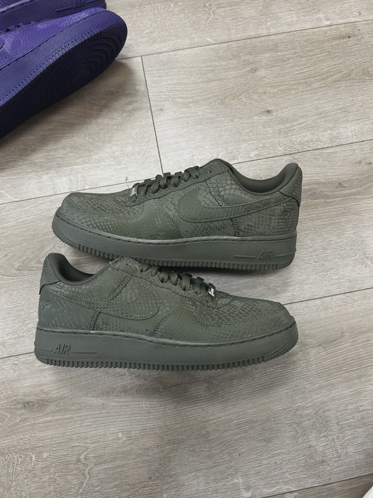 Nike Air Force 1 Low Kobe Bryant Forever Cargo Khaki NO BOX • Pre-Owned [4383] - photo 1