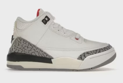 Jordan 3 Retro White Cement Reimagined (PS) • Brand New [6177]