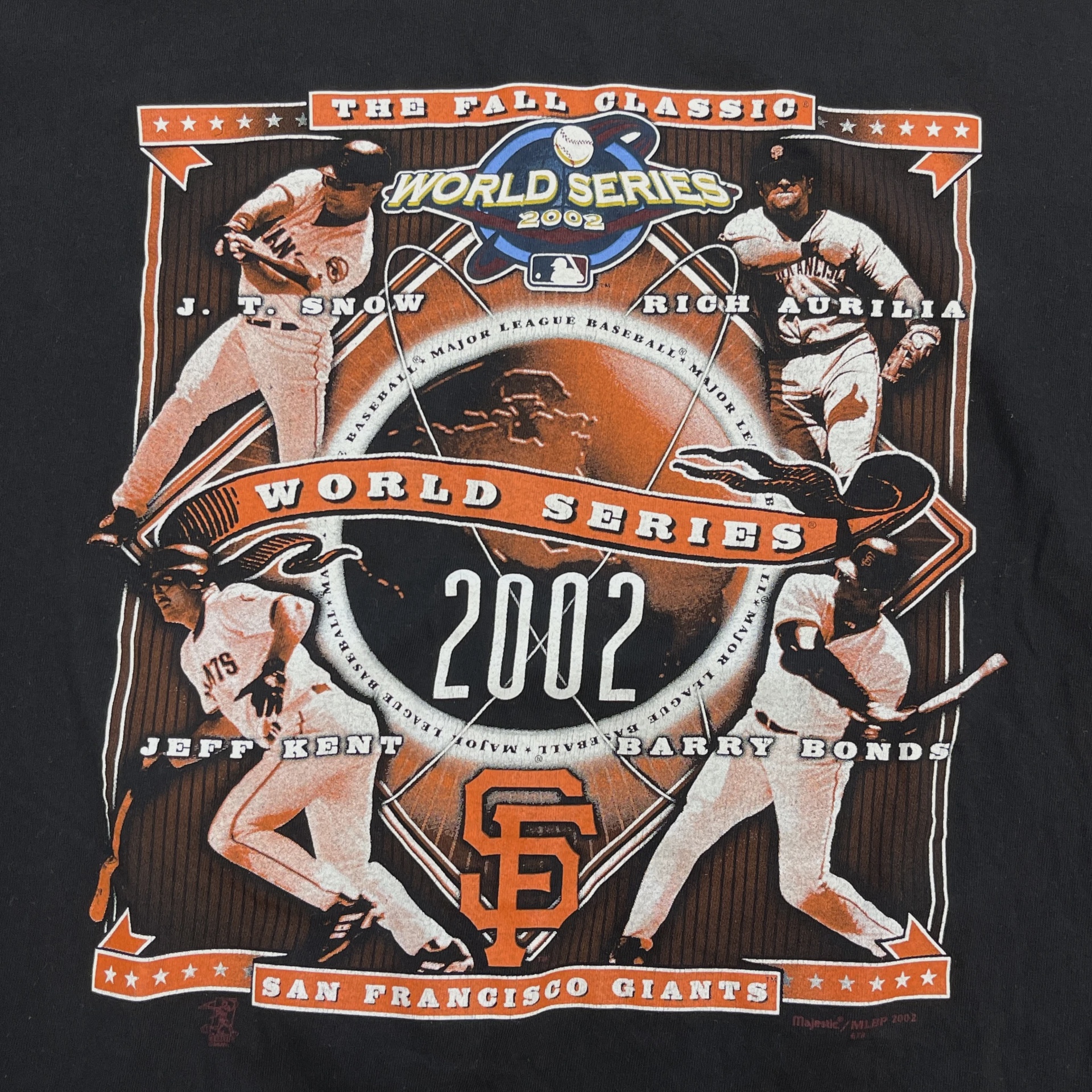 2002 San Francisco Giants World Series "The Fall Classic" T-Shirt • Pre-Owned [9780] 2