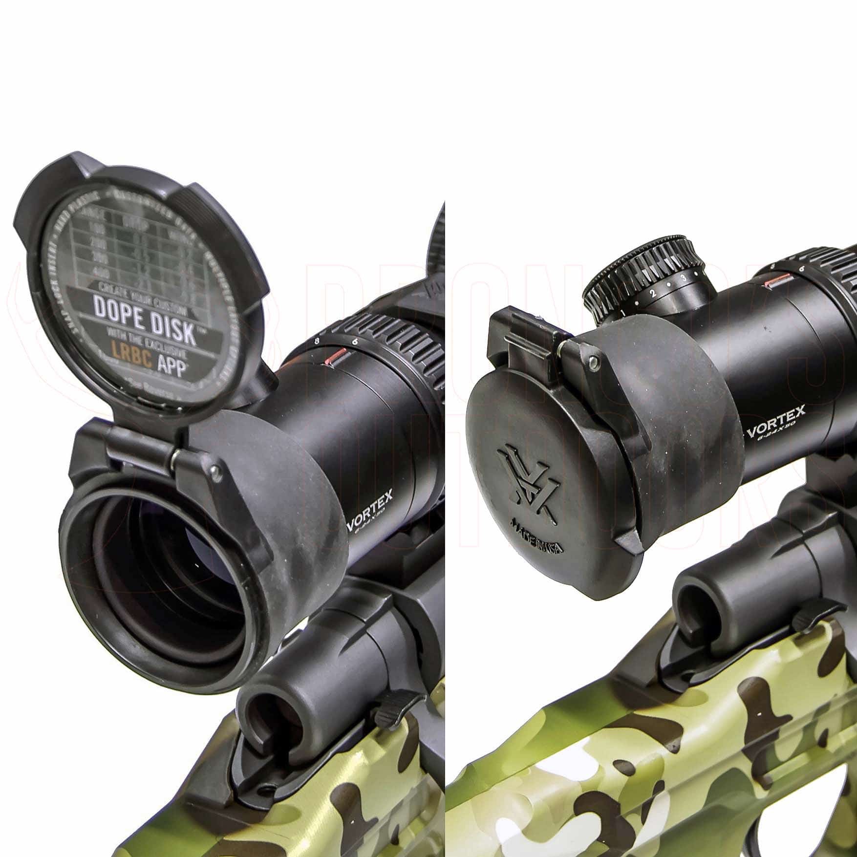 Vortex Defender™ Flip Cap Objective Lens Cover all sizes 