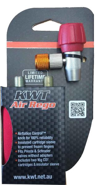 KWT Air Rego 2x16g CO2 w/ Screw Regulator