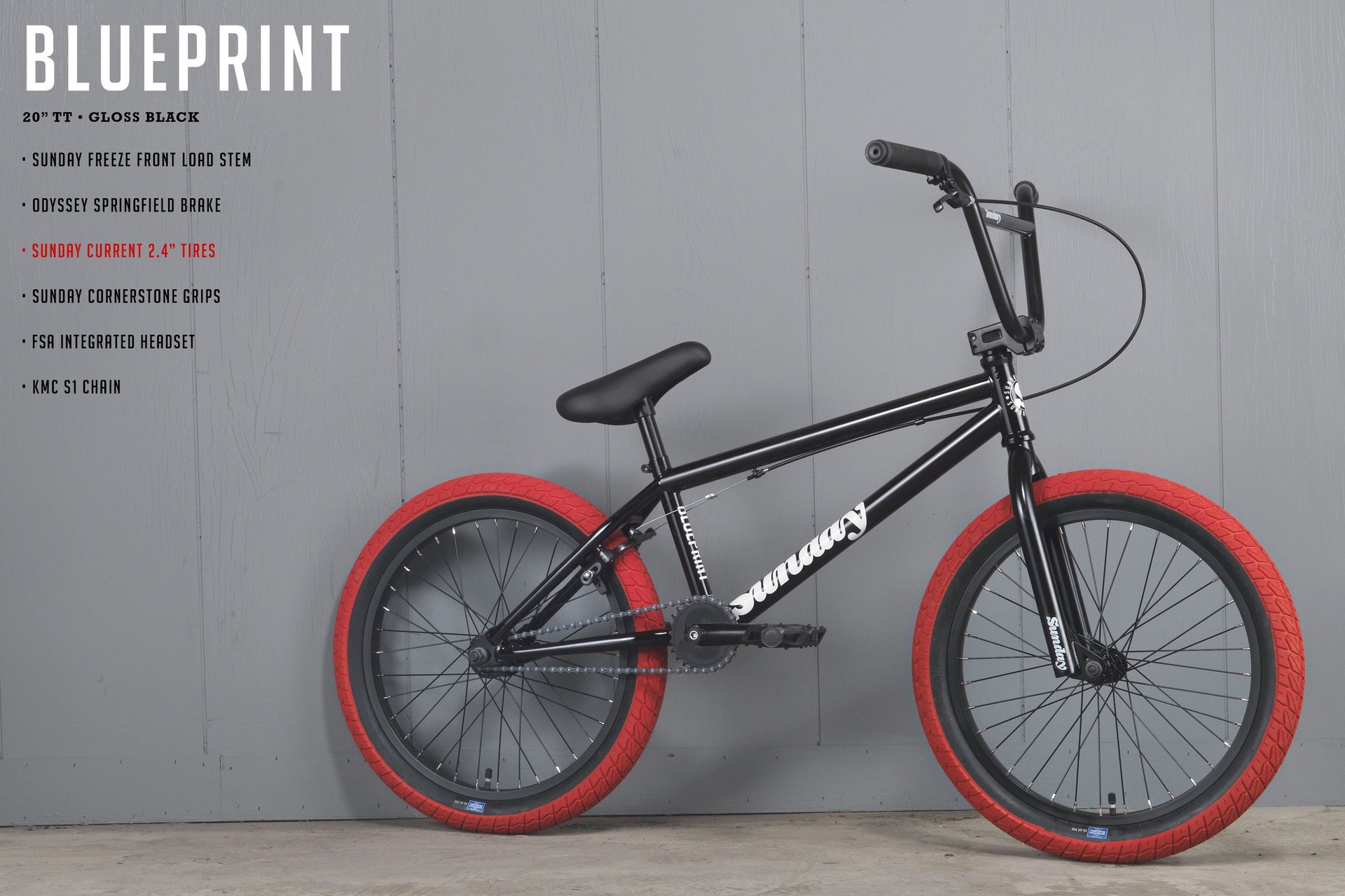 Sunday BluePrint 20TT Gloss Black
