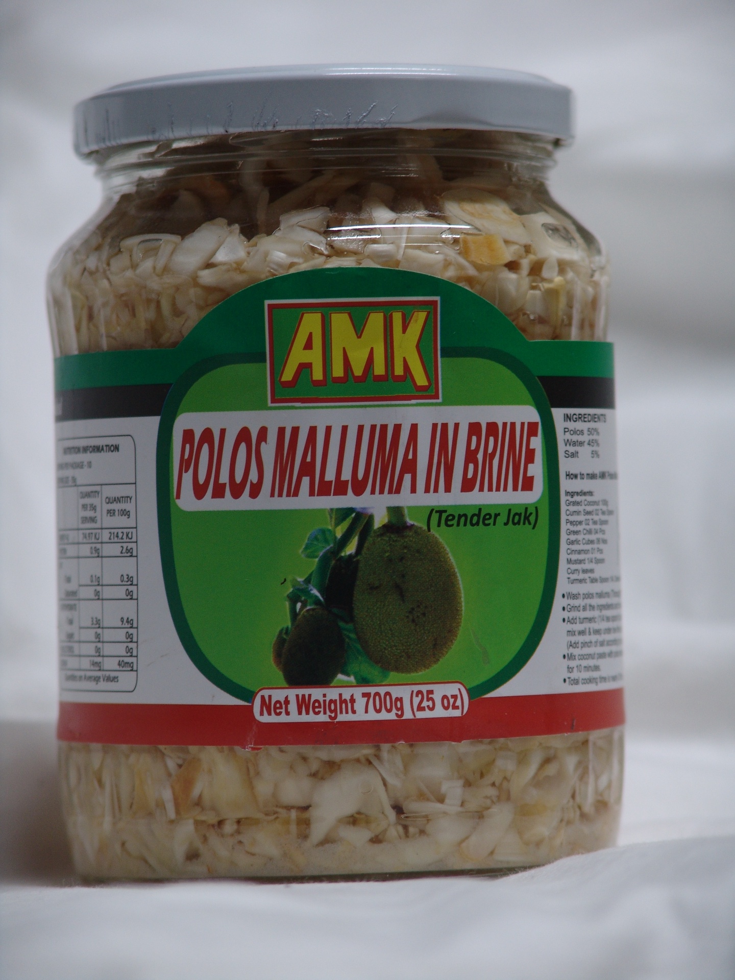 Amk Polos Malluma In Brine 700g