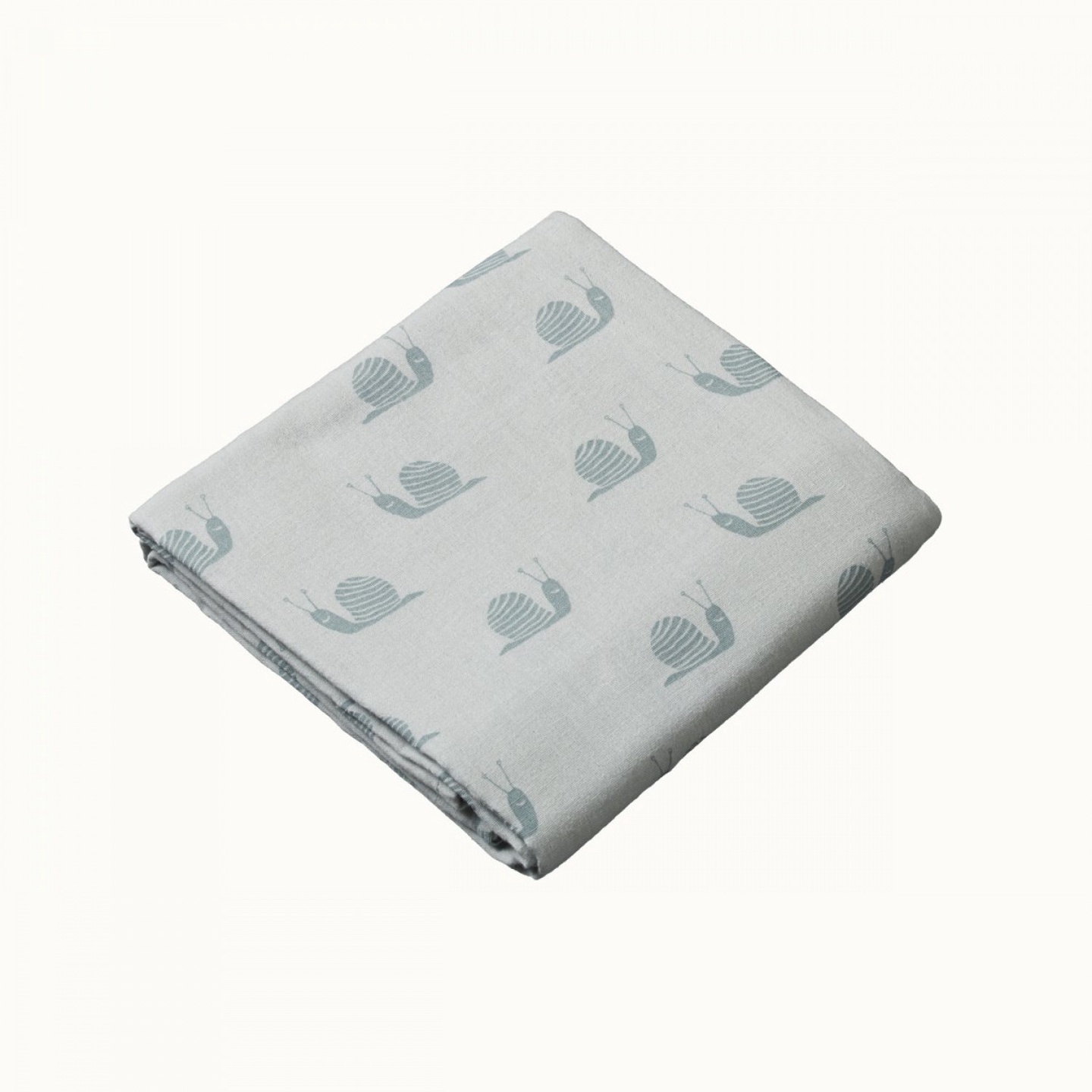 MUSLIN WRAP - GARDEN SNAIL PRINT