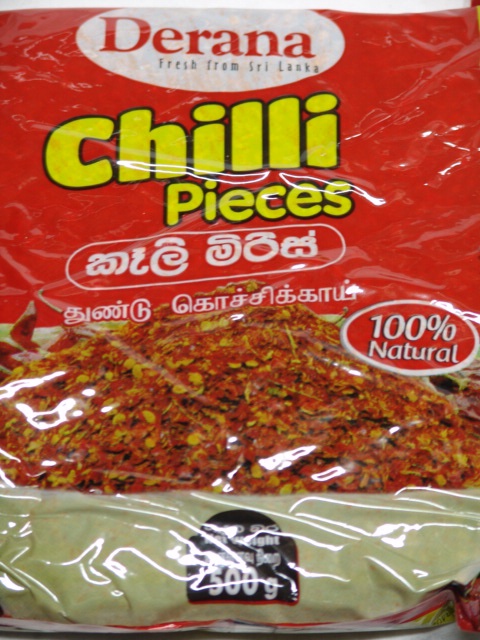 Derana Chilli Pieces 250g