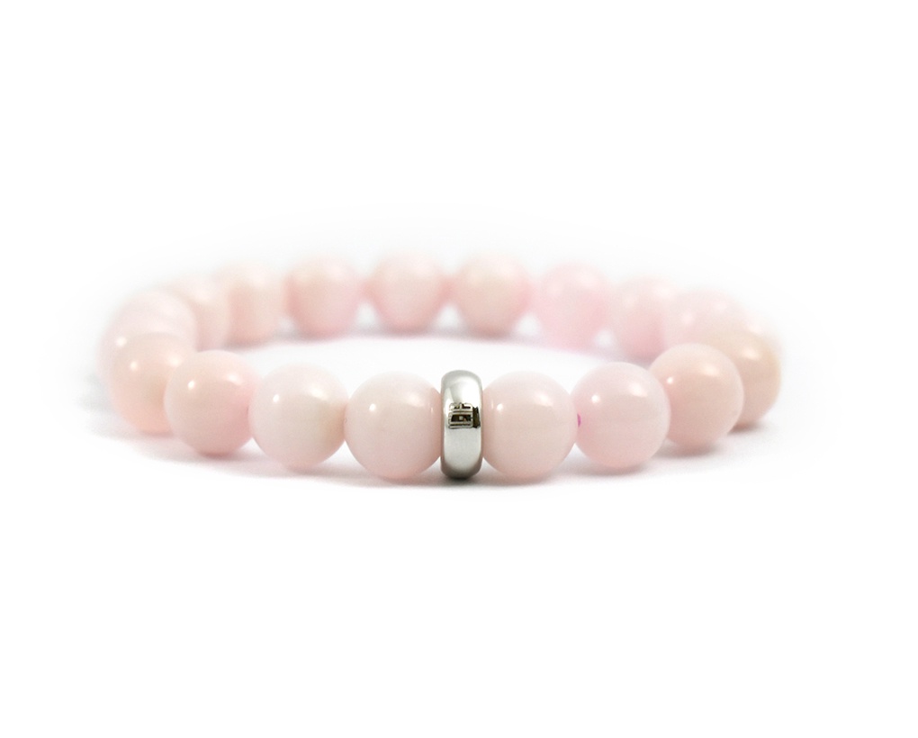 Pink Mangano Bracelet