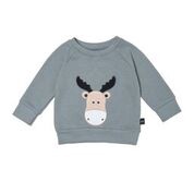 MOOSE SWEATSHIRT - SAGE