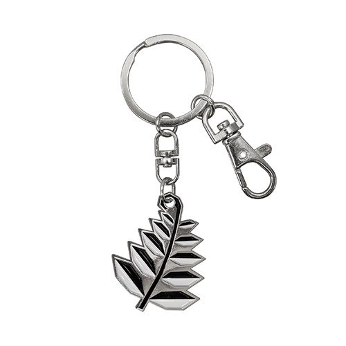 KEY RING GEOMETRIC FERN