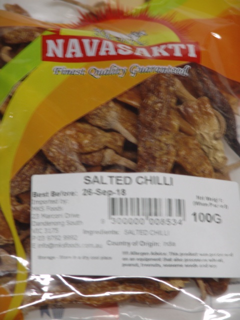 Navasakti Salted Chilli 100g