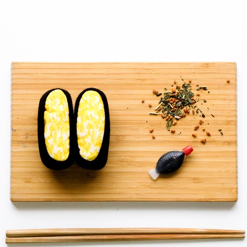 SUSHI SOCKS EGG