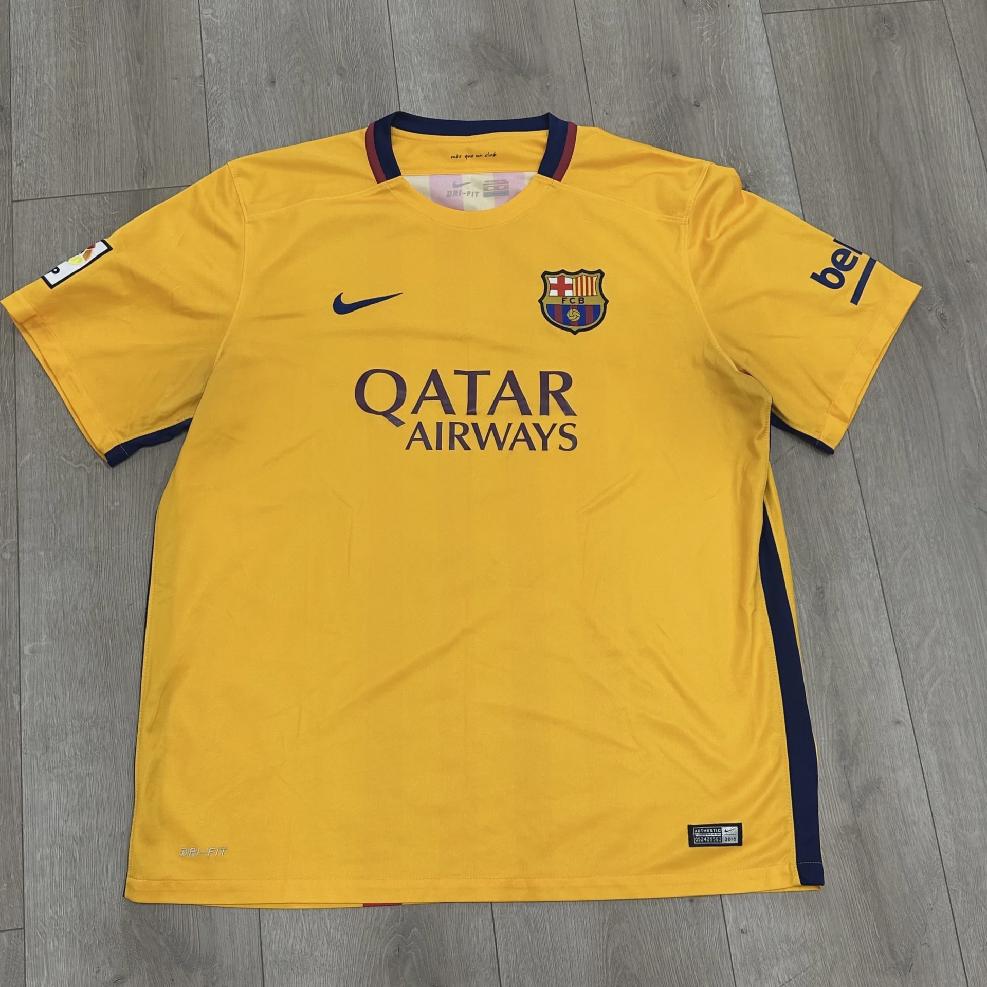 Nike Nike Barcelona Away Jersey - Size XXL