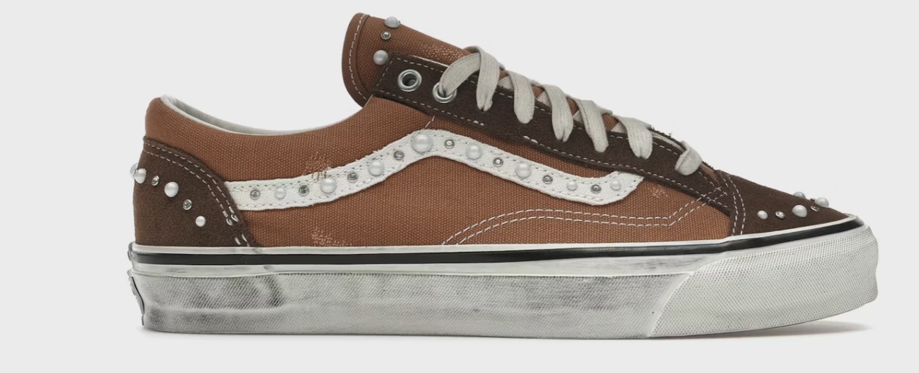 Vans LX Old Skool 36 Pearlized Pack Vintage Cocoa Brown • Brand New [2436]