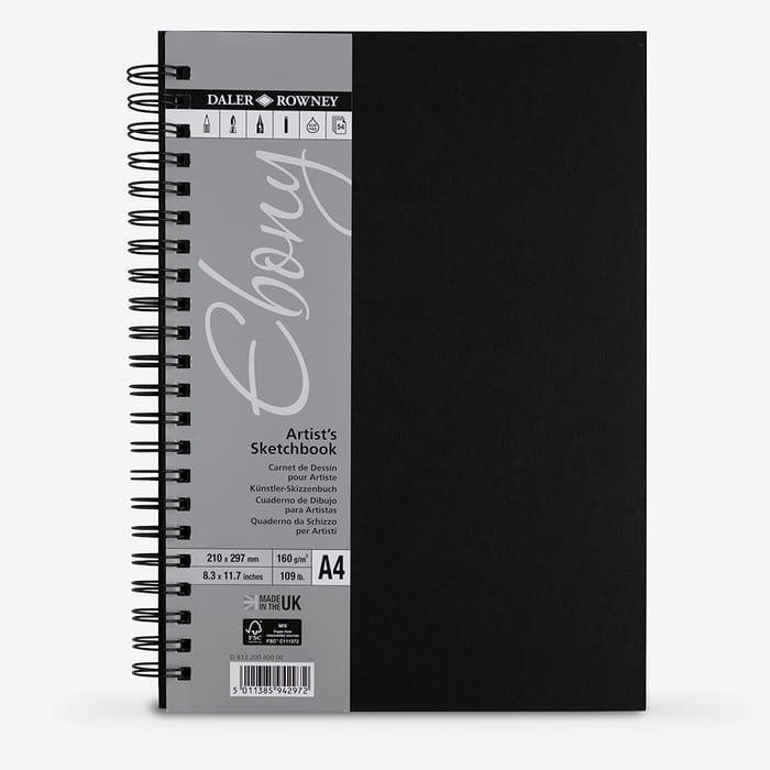 Daler Rowney - Ebony WB Portrait 160g 54SH