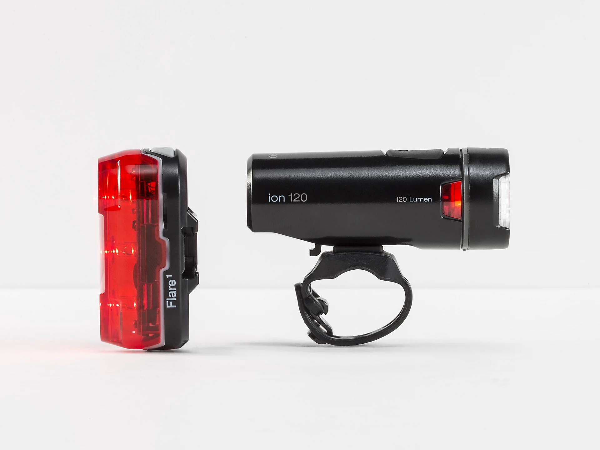 Bontrager Ion 120/Flare 1 Light Set, Black