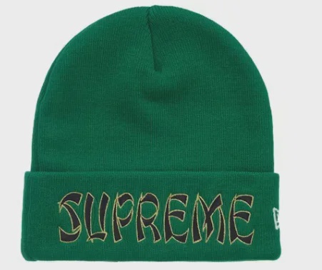 Supreme Supreme New Era Action Beanie Green - Size One Size