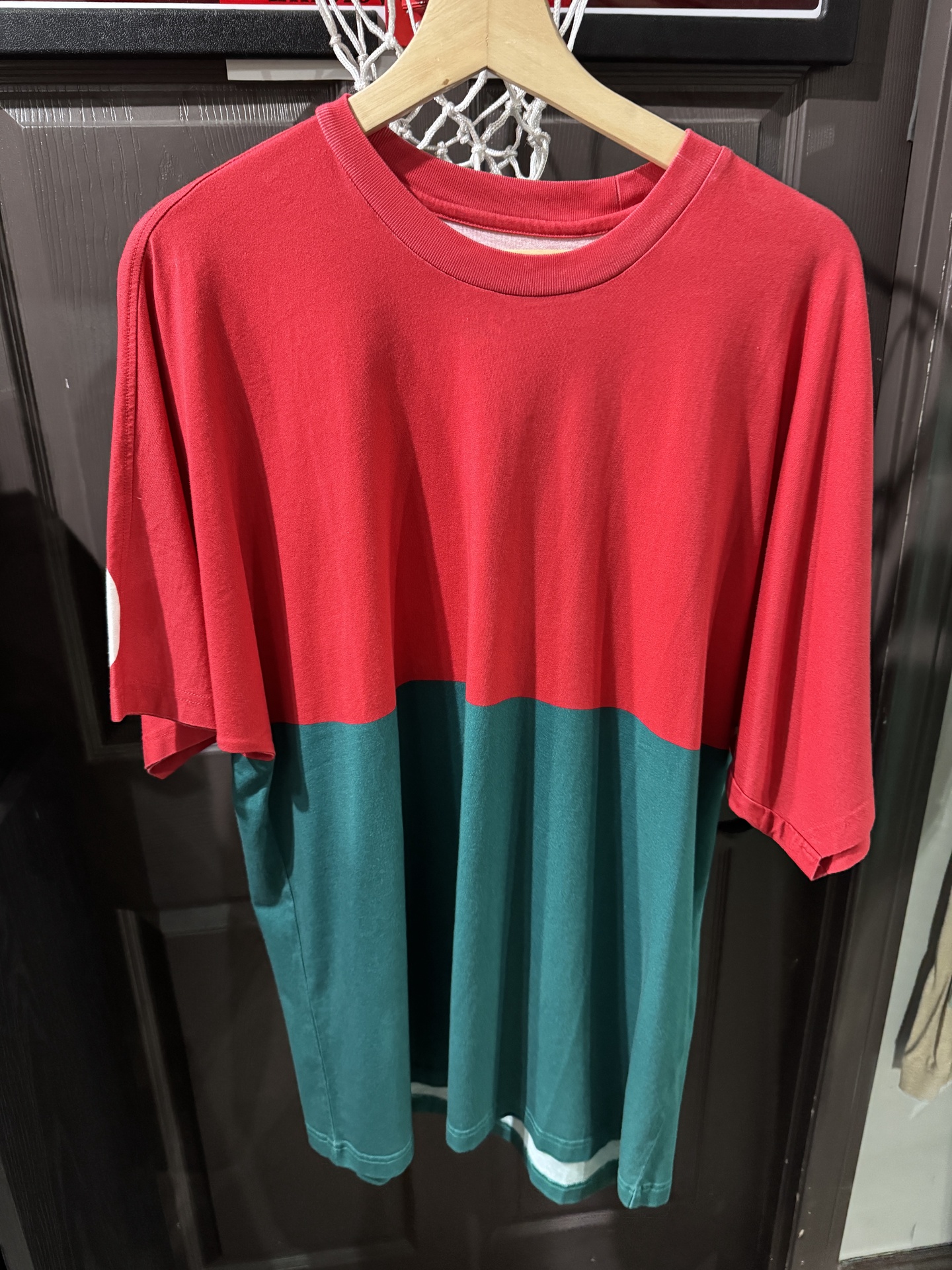 Supreme Split Short Sleeve Top Red - Pre Owned [7761]
