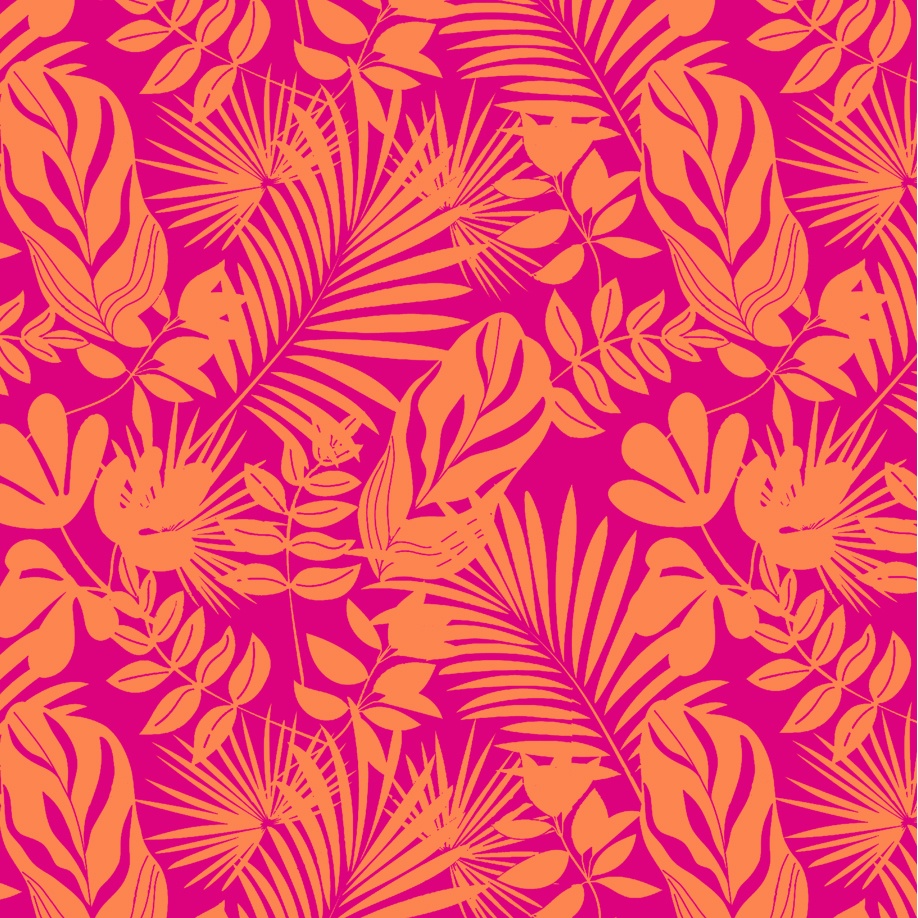 Unique Paper - Gift Wrap Roll Birds & Blooms 2m