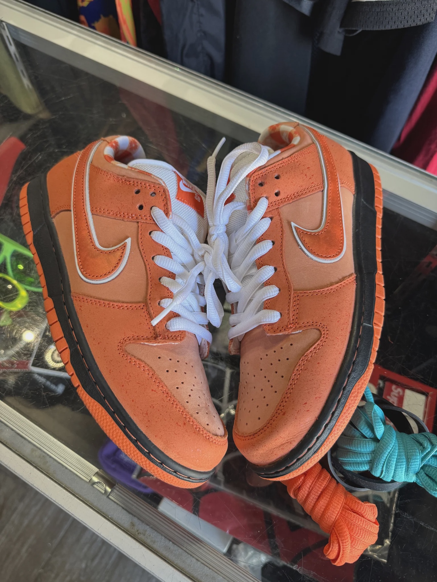Nike SB Dunk Low Concepts Orange Lobster (No Box) • Pre-Owned [8048] - photo 2