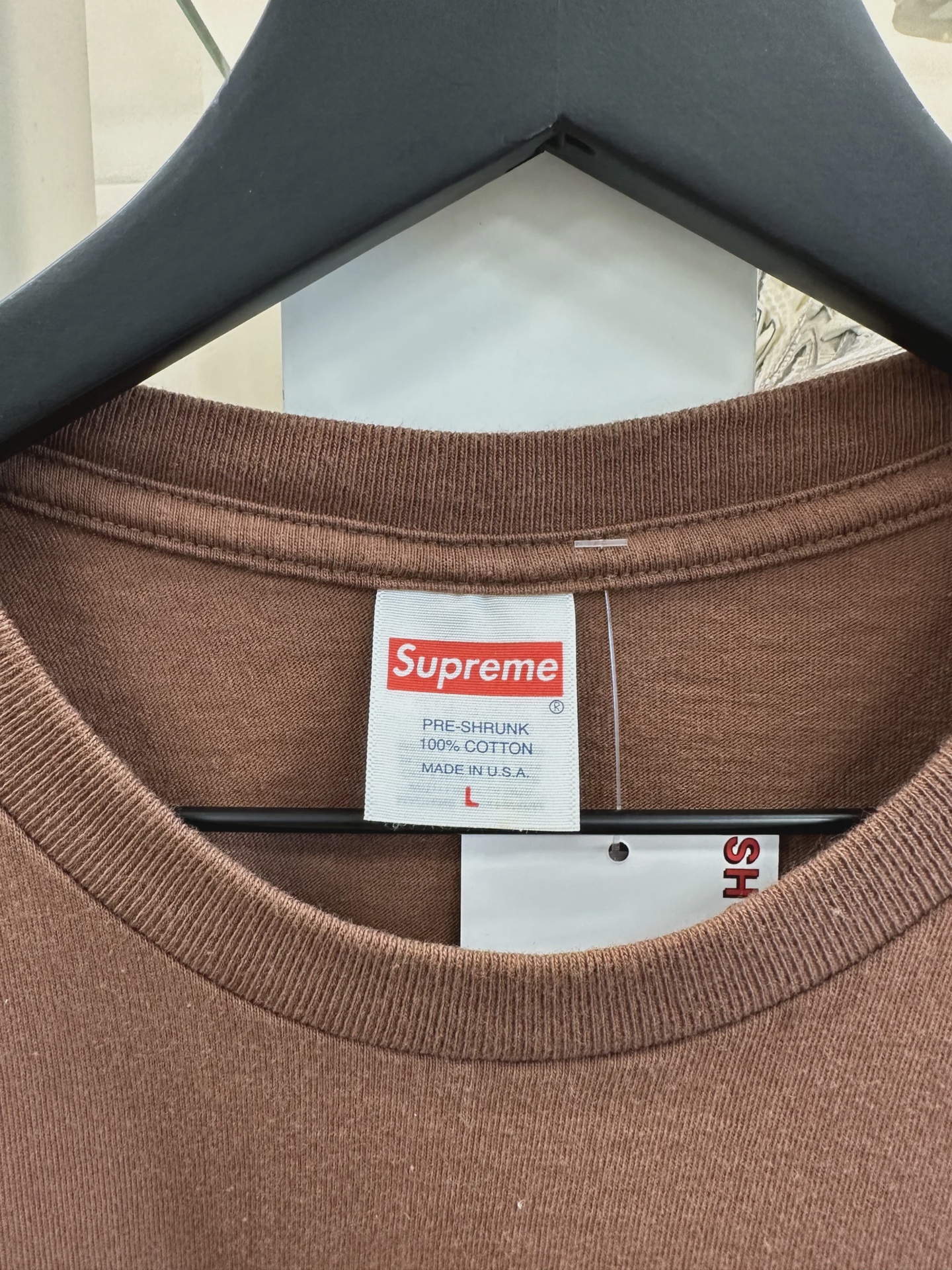SS23 Supreme Bolt Tee Brown • Pre-Owned [0522] 3