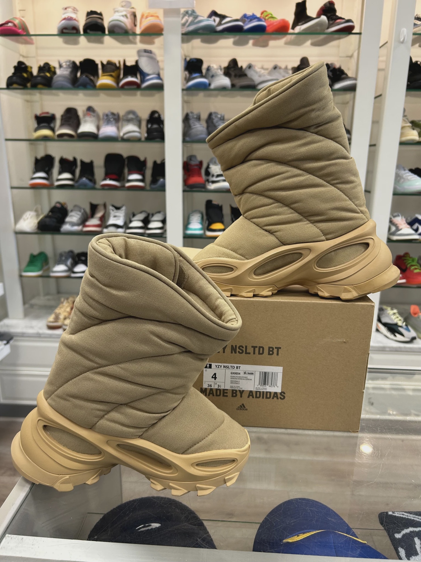 adidas Yeezy NSLTD Boot Khaki • Pre-Owned [6610] 2