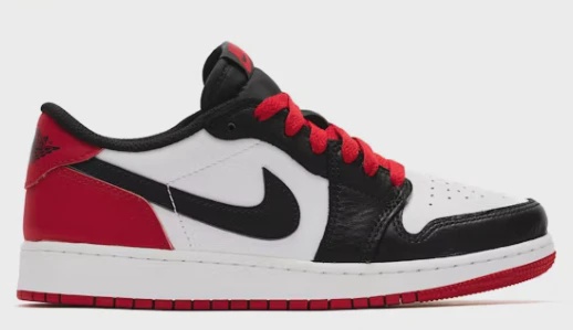 Air Jordan 1 Retro Low Original Black Toe (2023) • Brand New [4481]