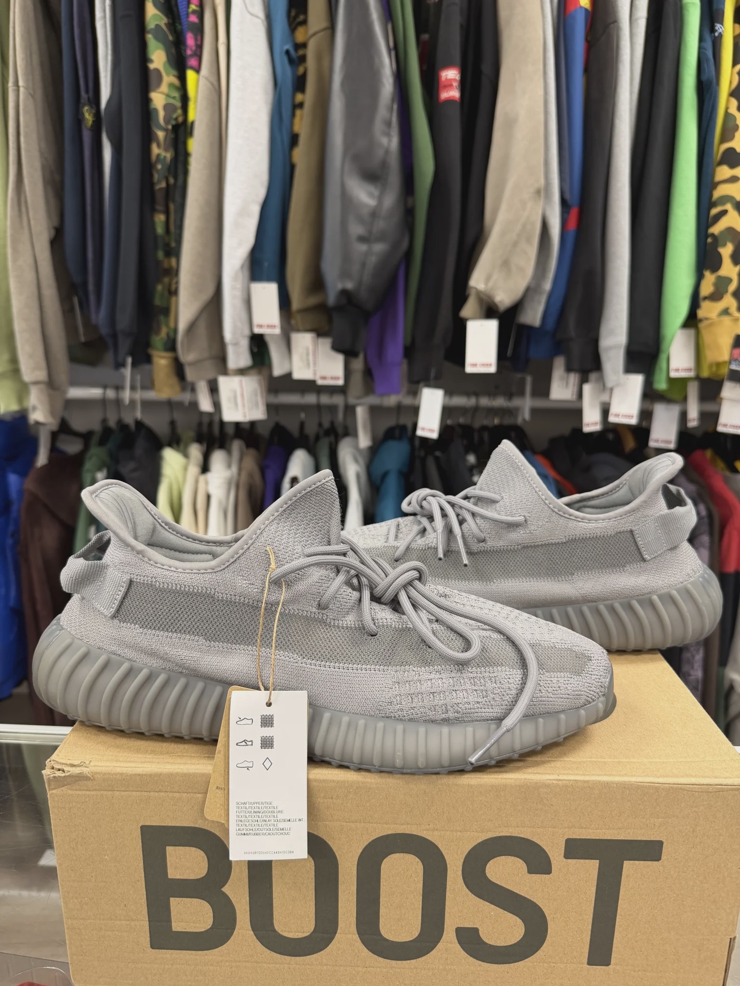 adidas Yeezy Boost 350 V2 Steel Grey • Pre-Owned [6928] - photo 1