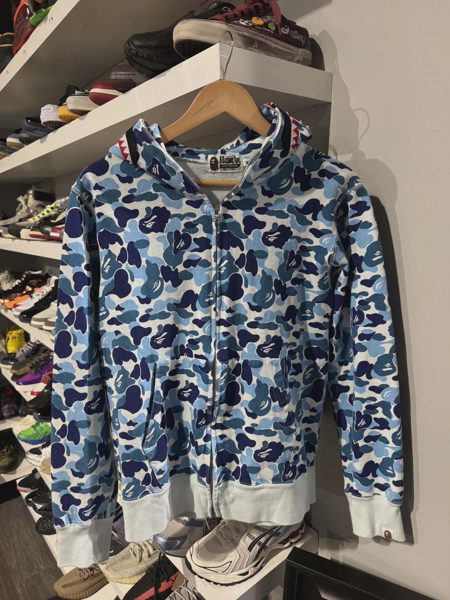 BAPE Bape Zip Up Blue M - Size M