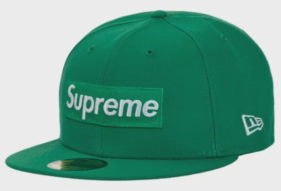 Supreme Supreme Rings Box Logo New Era 59Fifty Fitted Hat Green - Size 7 1/8