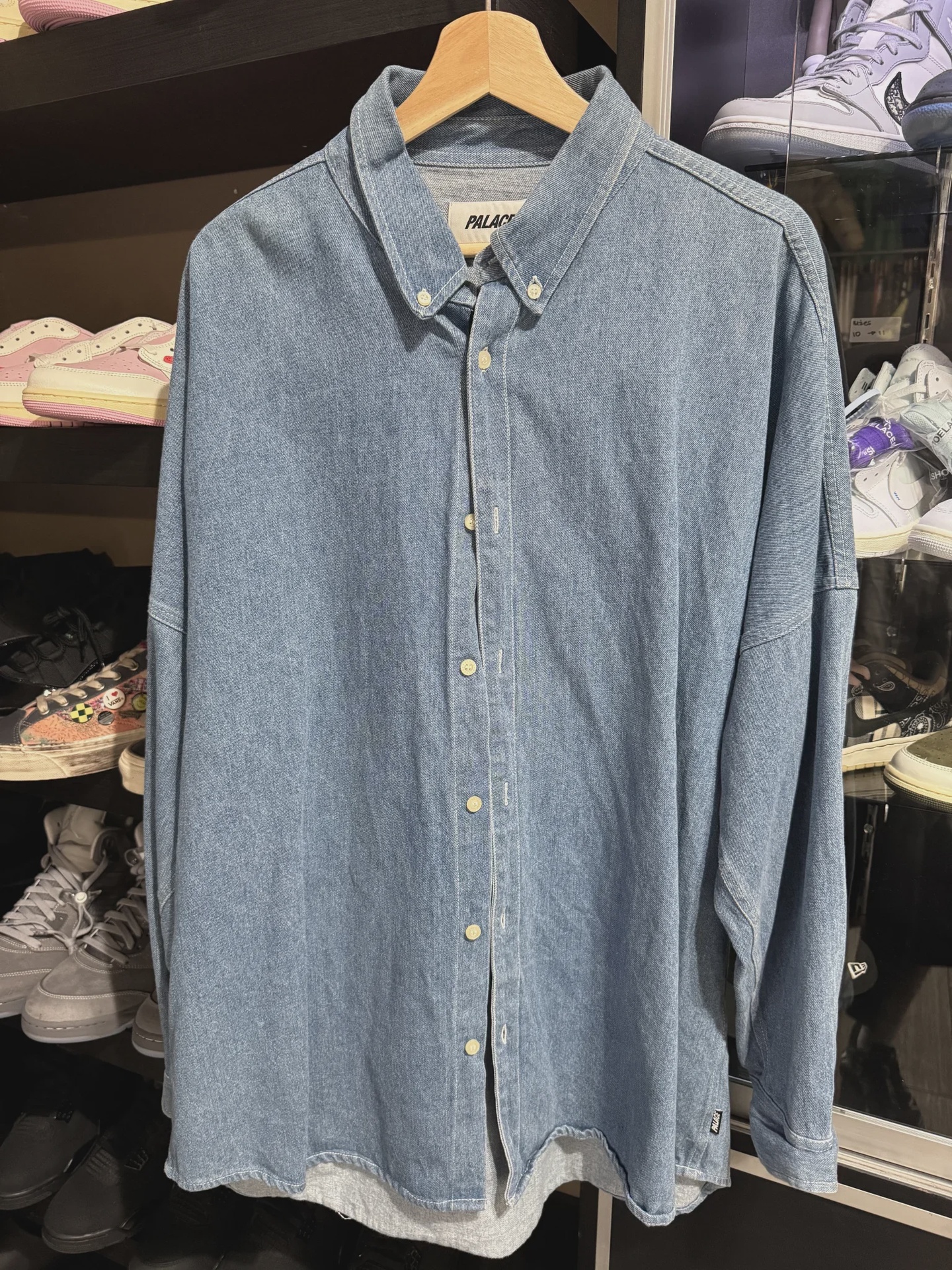 Palace Denim Long Sleeve Tee • Pre-Owned [4109] - photo 1