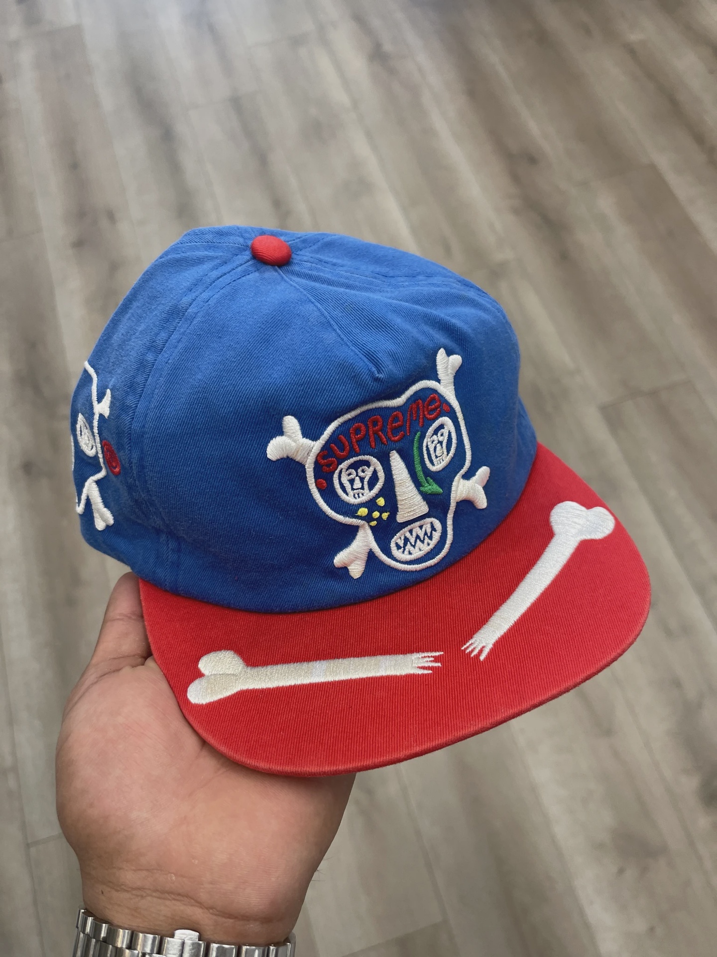 SS21 Supreme x Clayton Patterson Skulls 5-Panel • Pre-Owned [5644]