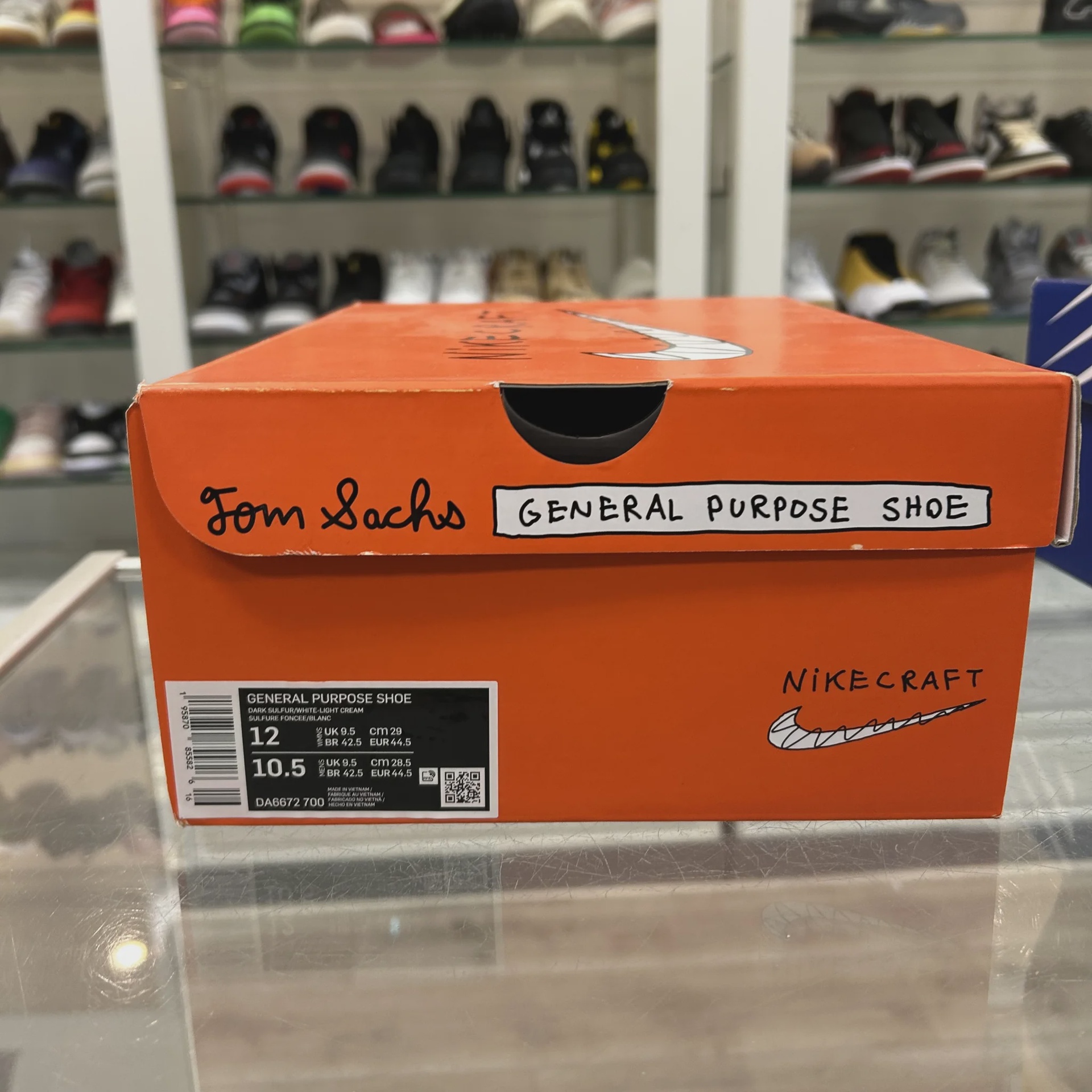 NikeCraft General Purpose Shoe Tom Sachs Archive Dark Sulfur • Pre-Owned [2147] - photo 3