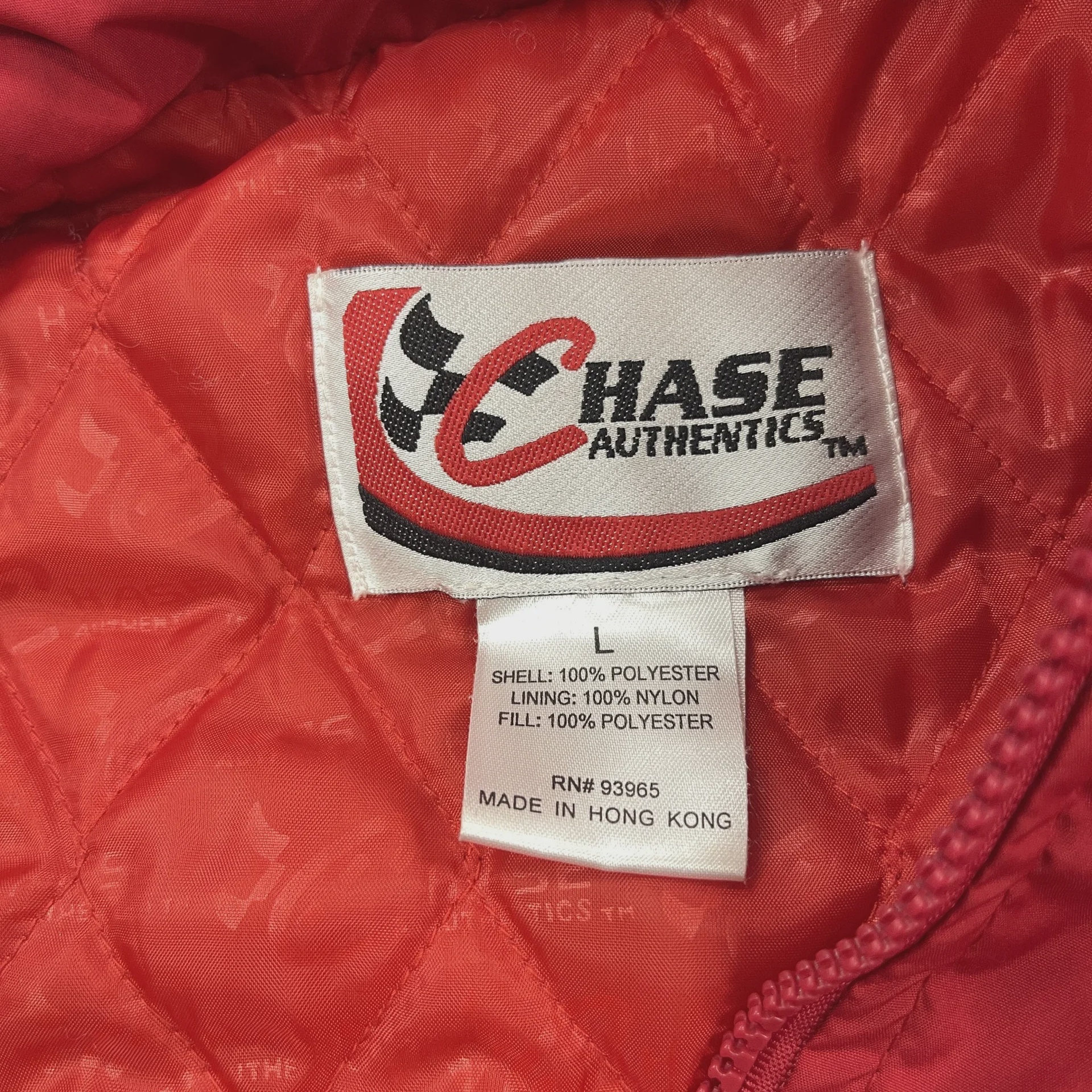 vintage Chase Authentics NASCAR puffer jacket  • Pre-Owned [7012] - photo 2