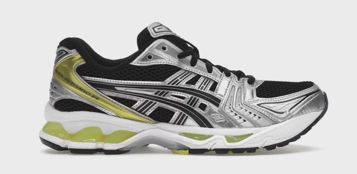 Asics ASICS Gel-Kayano 14 Black Lemon Spark - Size US M 9
