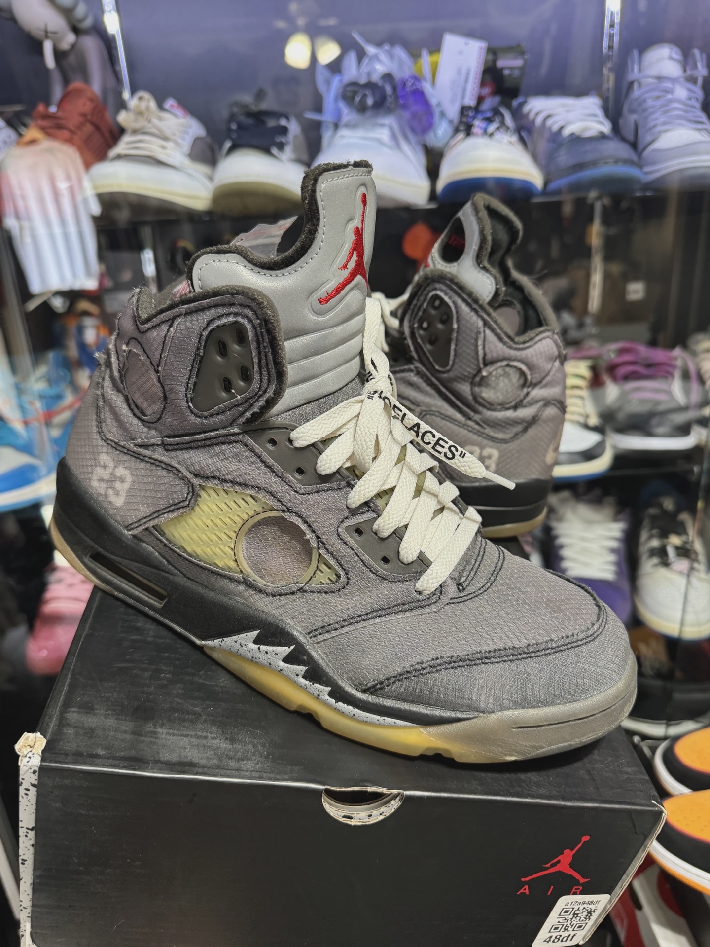 Air Jordan 5 Retro Off-White Muslin • Pre-Owned [0335]