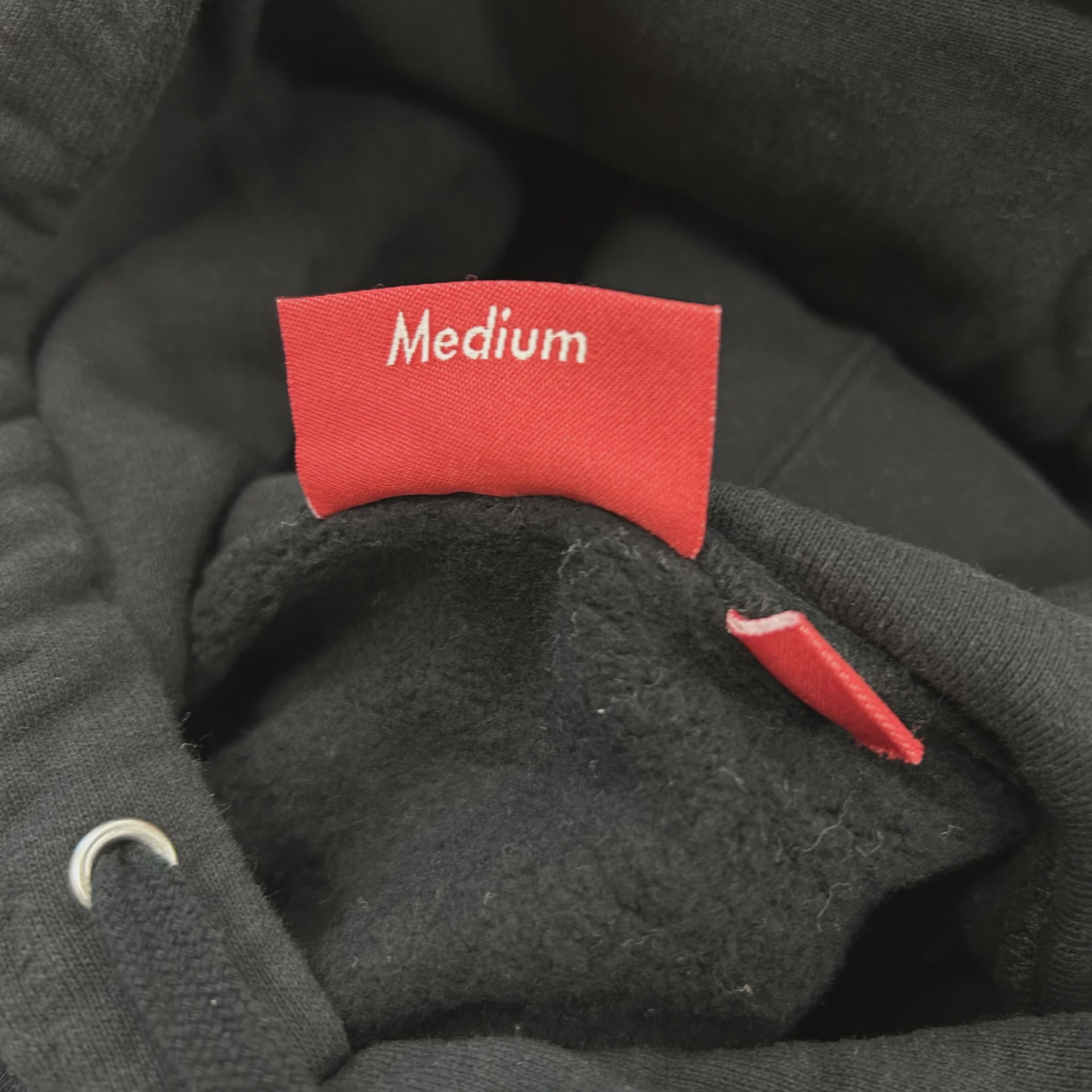 Supreme Ambigram Hooded Sweatshirt in Black • Pre-Owned [5723] - photo 4