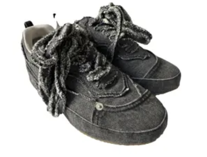 Loewe black denim sneakers - Brand New