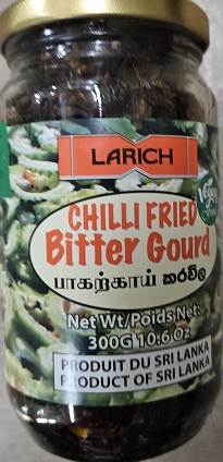 Larich Chilli Fried Bitter Gourd 300g