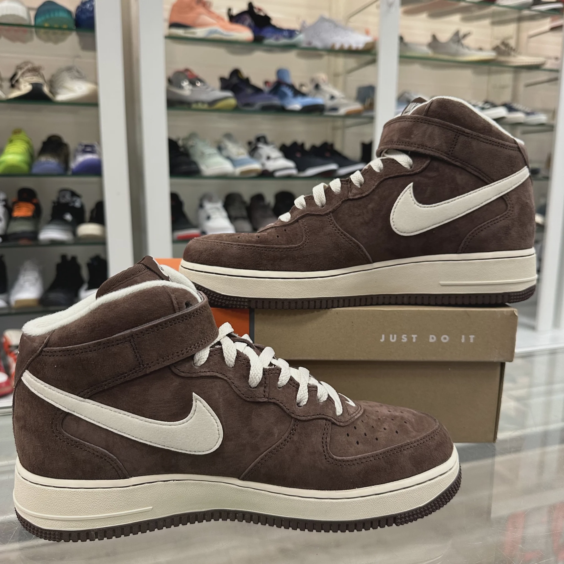 Nike Air Force 1 Mid QS Chocolate • Pre-Owned [2515] - photo 6