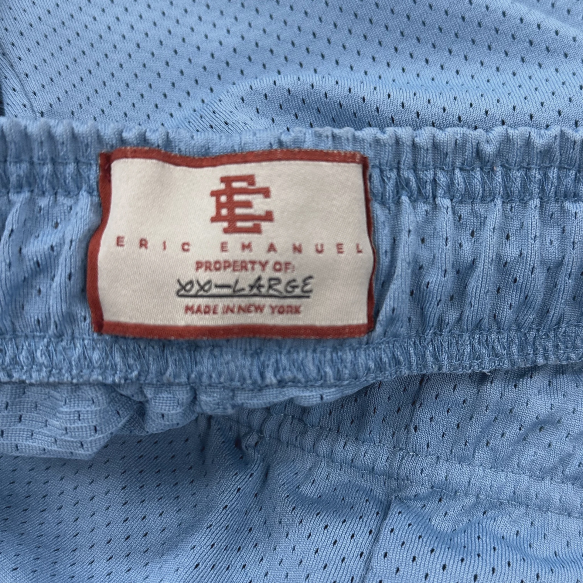 Eric Emanuel Blue Shorts EE  • Pre-Owned [2192] 2