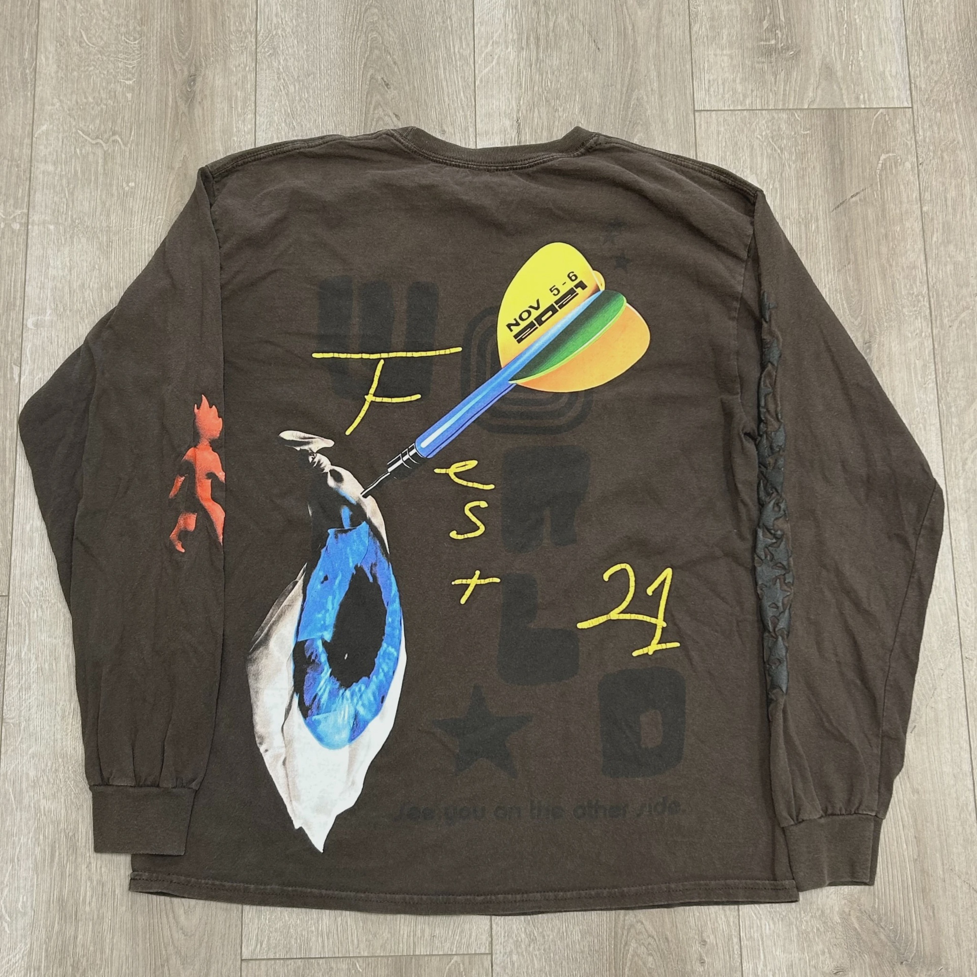 Travis Scott Otherside Long-Sleeve T-shirt • Pre-Owned [2712] 3