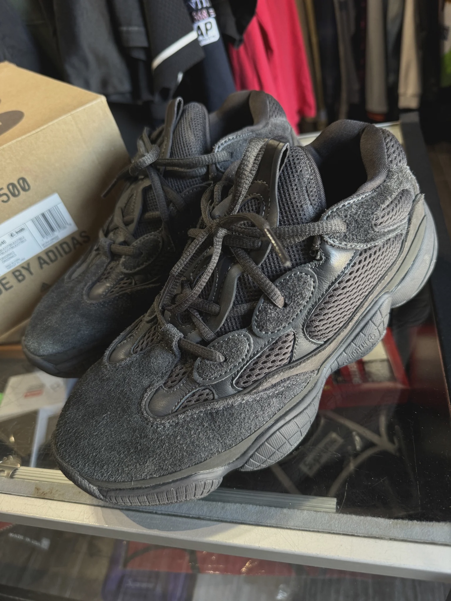 Adidas adidas Yeezy 500 Utility Black - Size US M 8