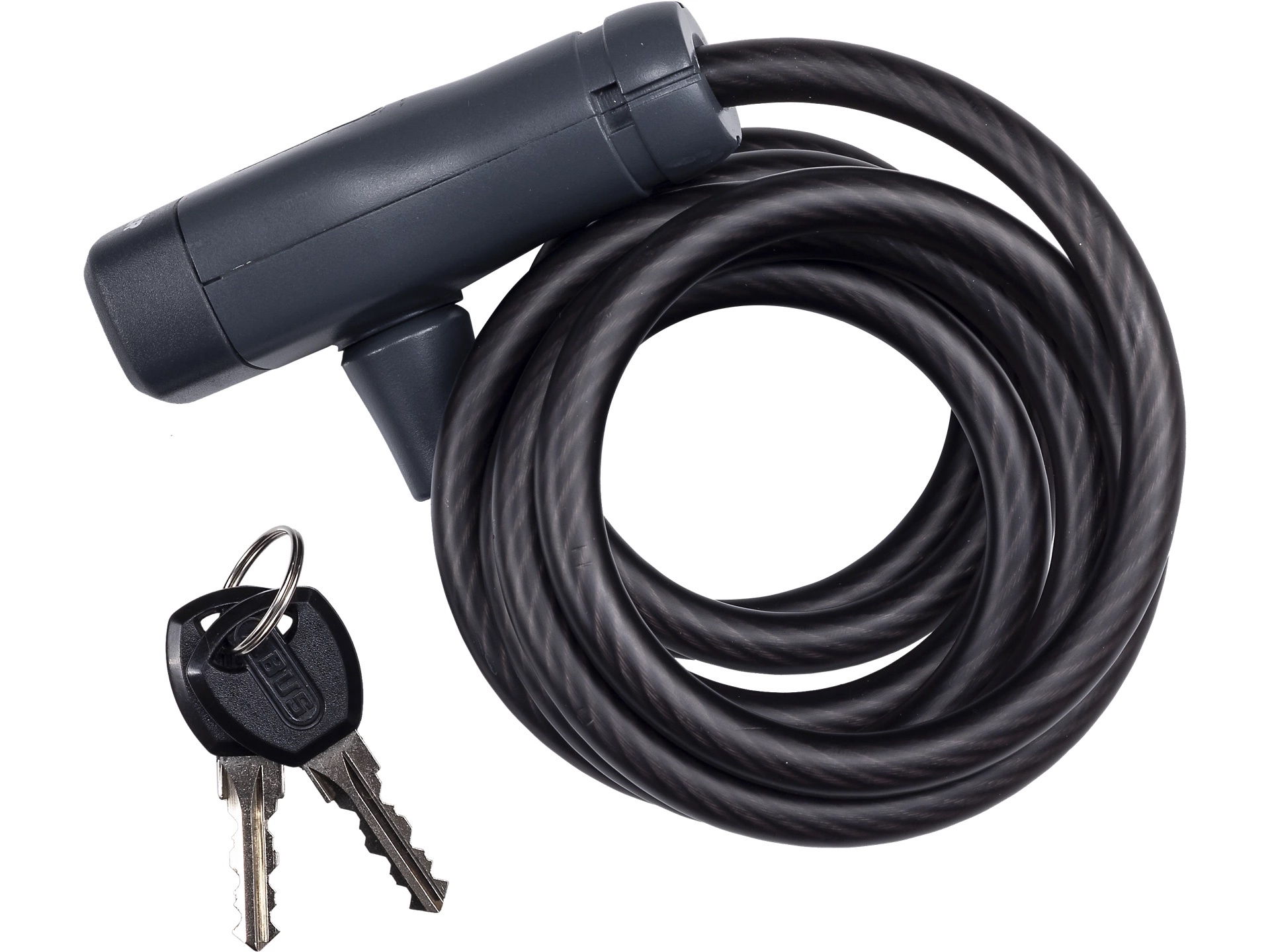 Bontrager Keyed Cable Lock, Black 8mm x 150cm (59.1")